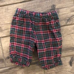 Janie and Jack lined plaid pants